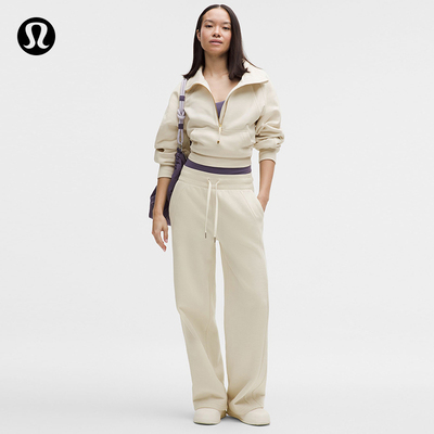 Scuba 女士中腰阔腿运动裤*拉绒 *亚洲版型丨lululemon丨LW5IQDA