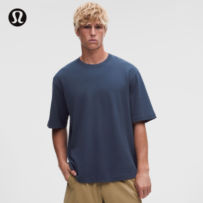 Pique Performance男士珠地宽松款短袖 T 恤丨lululemon丨LM3GKBS