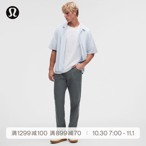 EasyFive 男士五袋款直筒长裤 32L *轻盈版丨lululemon丨LM5BUBS
