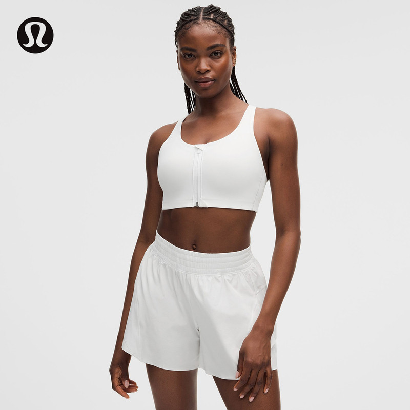 Energy女士高度支撑前拉链运动内衣丨lululemon丨LW2DXHS