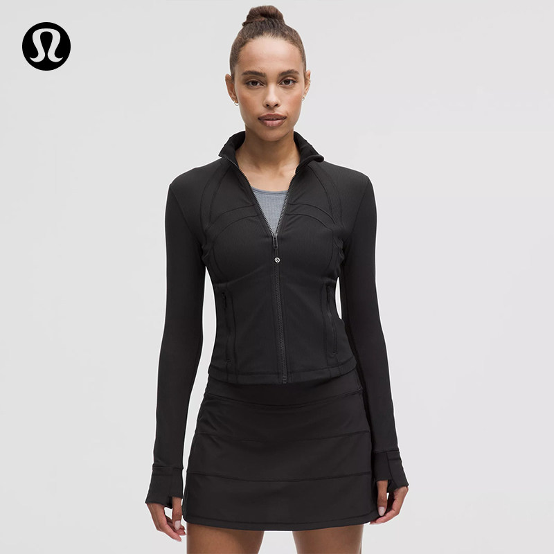 Define 女士短款夹克 *罗纹 Nulu™ 芯吸丨lululemon丨LW3HB6S图片