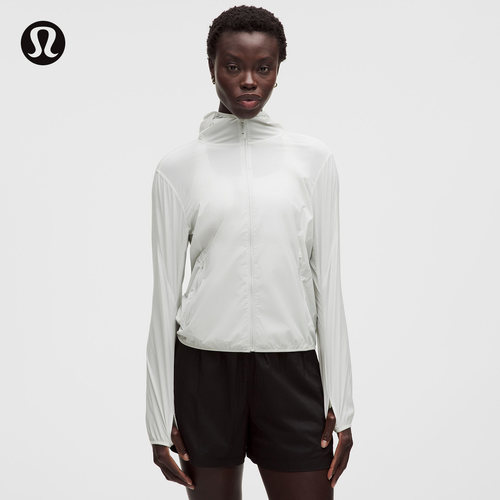 女士训练轻盈版夹克 拒水丨lululemon丨LW4CJAS