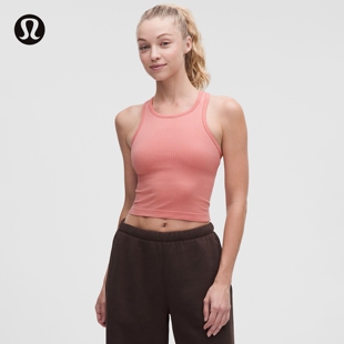 Ebb to Street 女士短款工字运动背心 芯吸丨lululemon丨LW1CJUS