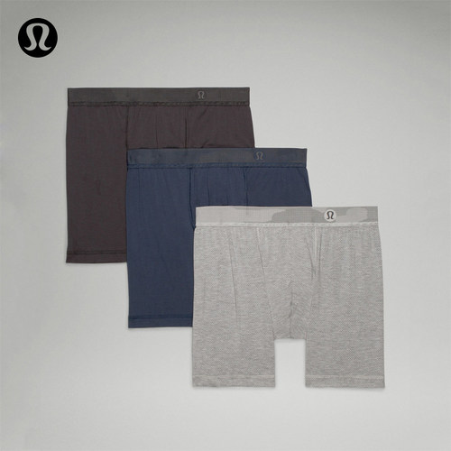 AIM 男士网面款四角裤 *3 条装 速干芯吸丨lululemon丨LM9AN8S