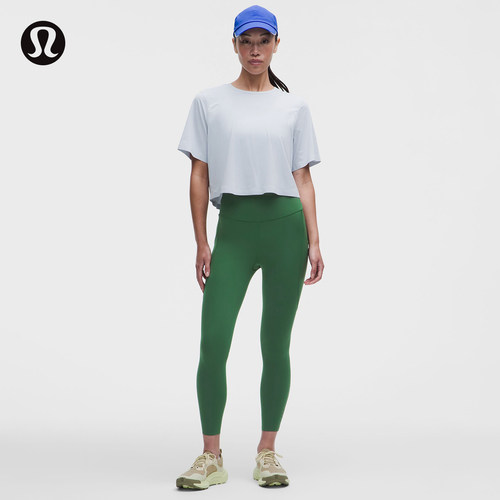 Fast and Free女士高腰紧身裤24口袋款 防晒丨lululemon丨LW5IXIA