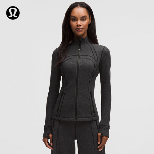 Define 女士夹克 *拉绒罗纹丨lululemon丨LW3JMPS