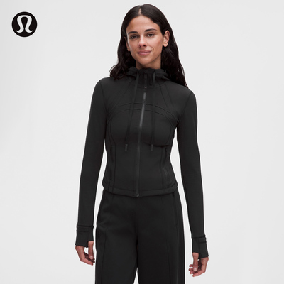 Define 女士短款连帽夹克 *Nulu™丨lululemon丨LW3LL4S