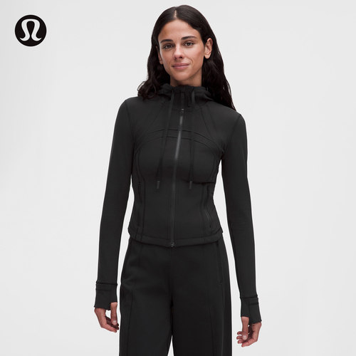 Define 女士短款连帽夹克 *Nulu™丨lululemon丨LW3LL4S