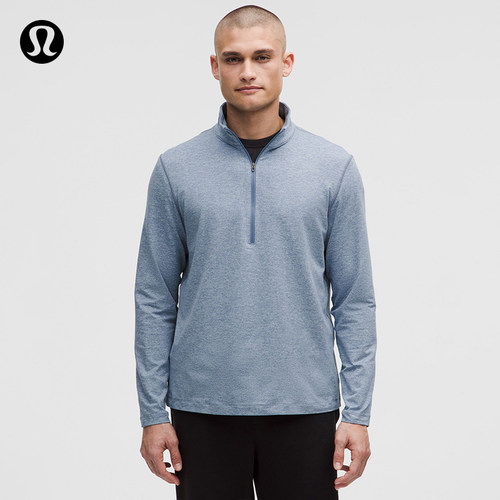 Soft Jersey 男士半拉链针织衫 芯吸丨lululemon丨LM3ES1S