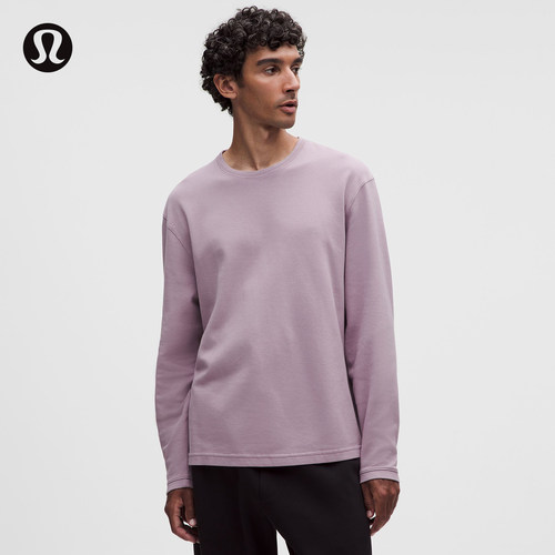 Pique Performer™男士珠地宽松剪裁长袖T恤丨lululemon丨LM3HFLS