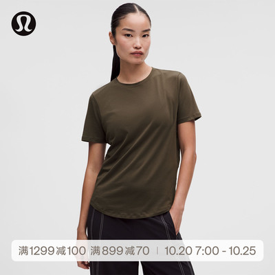 Love 女士圆领短袖 T 恤丨lululemon丨LW3EPFS