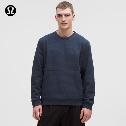 Textured Spacer 男士纹理圆领套头衫丨lululemon丨LM3FV5S