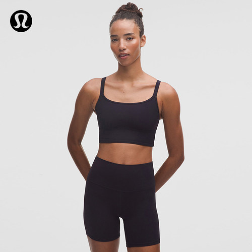 Align™女士背部交叉肩带运动内衣罗纹 芯吸丨lululemon丨LW2ET4S