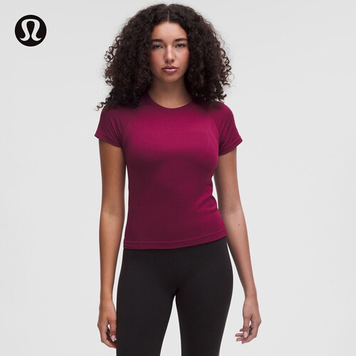 Swiftly™ Tech女士T恤 2.0 Race *分区纹理丨lululemon丨LW3LF7S