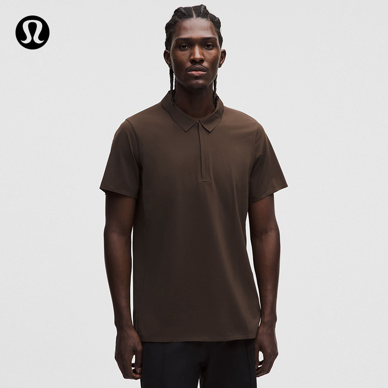 Luxtreme 男士前拉链休闲Polo衫短袖丨lululemon丨LM3DIVS图片