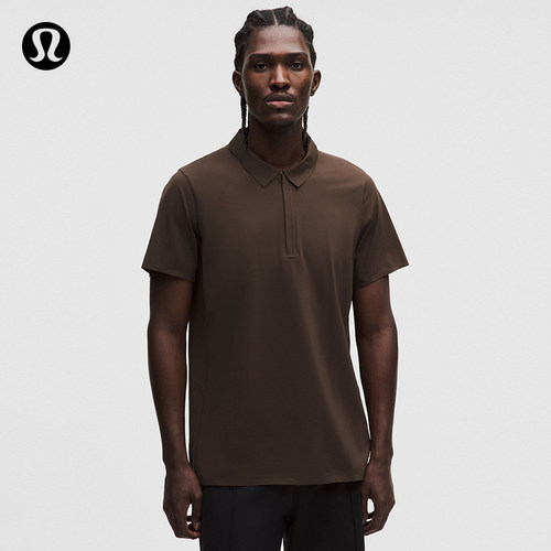 Luxtreme 男士前拉链休闲Polo衫短袖丨lululemon丨LM3DIVS