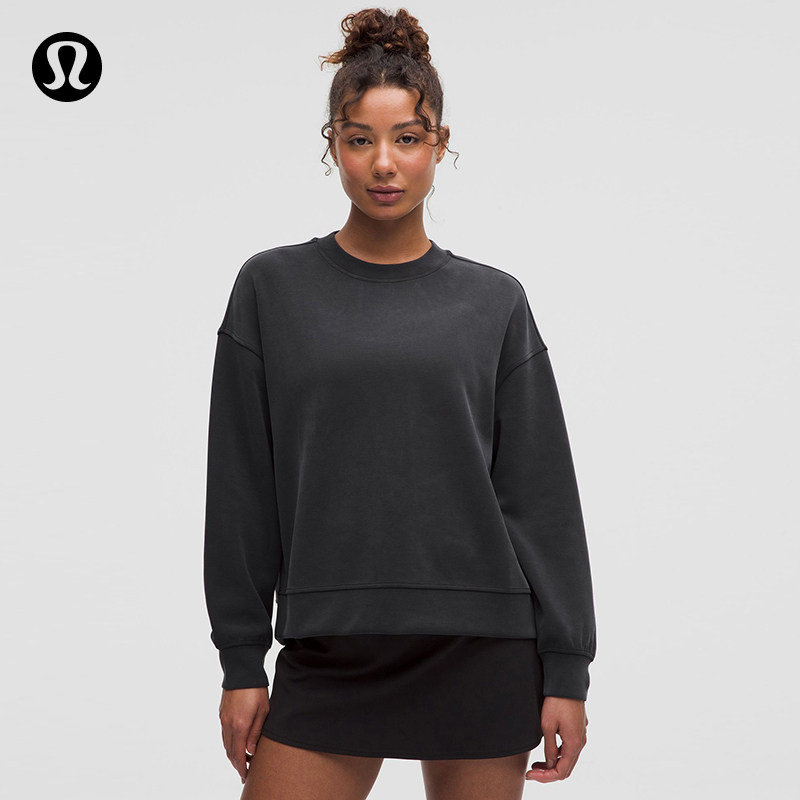Softstreme™ 女士超宽松款圆领套头卫衣丨lululemon丨LW3JFKS