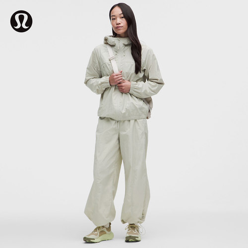 女士可调节裤脚中腰长裤 *衬里款 防晒丨lululemon丨LW5IRBA