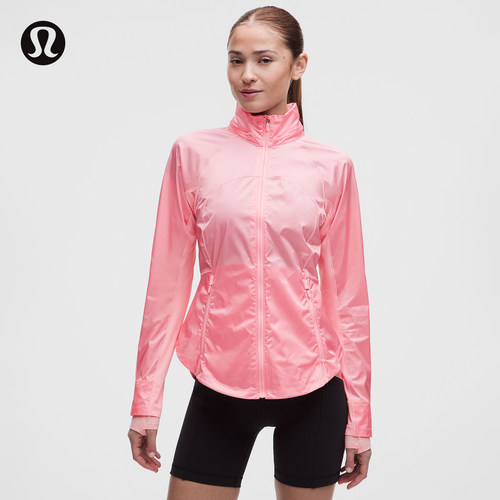 Goal Smasher 女士运动夹克 防晒芯吸丨lululemon丨LW4CGBS
