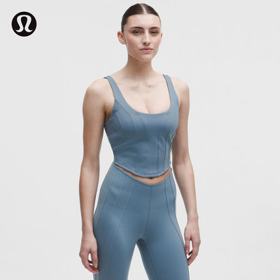 Ultralu 女士紧身胸衣缝线运动背心 *SOTM丨lululemon丨LW1FT3S