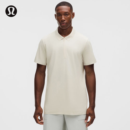 Luxtreme 男士前拉链休闲Polo衫短袖丨lululemon丨LM3DR8S