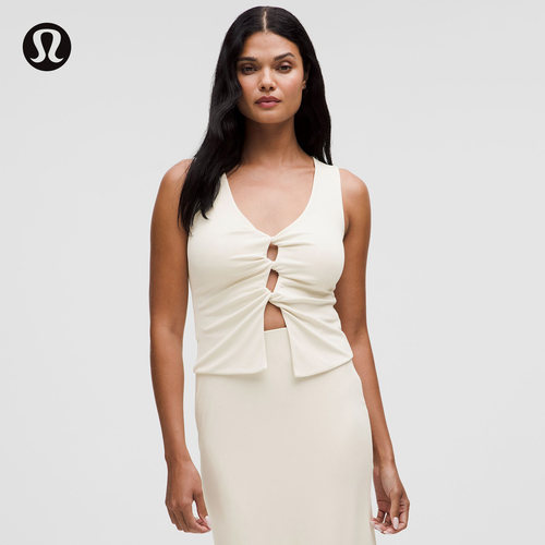 Open Twist-Front 女士前侧扭结开口背心丨lululemon丨LW1FL2S