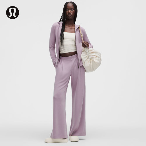 Lightweight Softstreme™女士中腰长裤速干丨lululemon丨LW5IJ1S