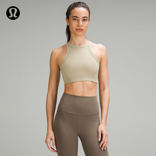 Ribbed Nulu™ 女士罗纹高领口瑜伽内衣丨lululemon丨LW2DKIS