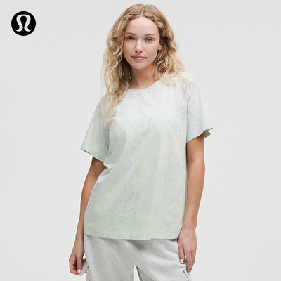 All Yours 女士棉混纺短袖 T 恤 *Wash丨lululemon丨LW3IRES