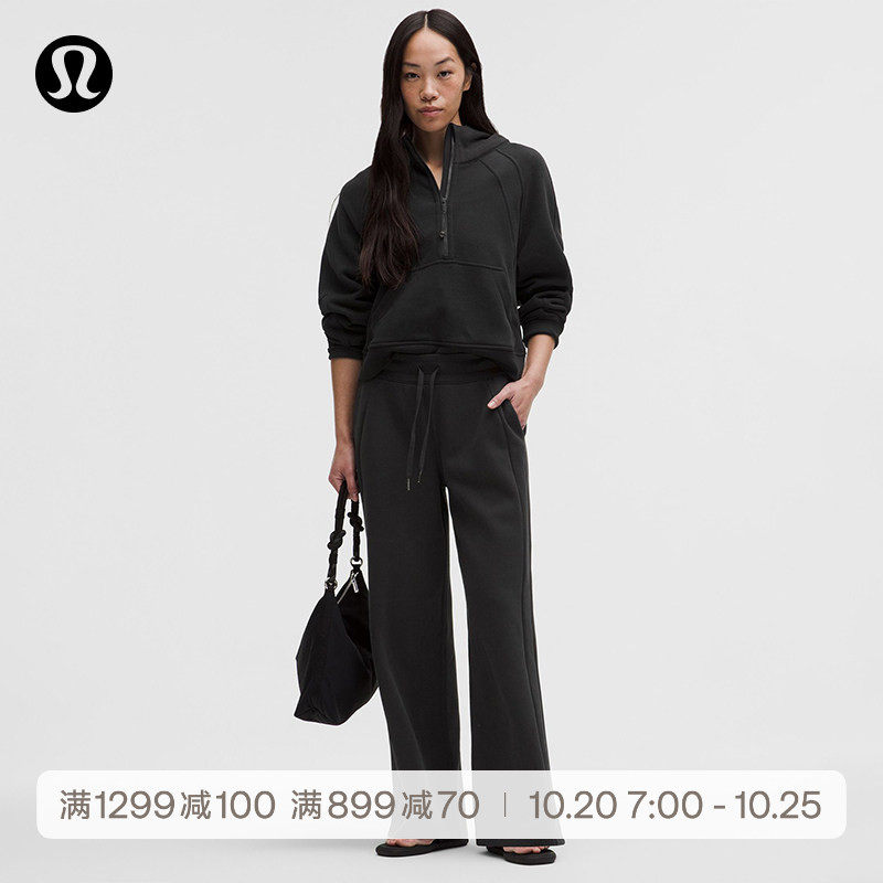 Scuba™ 女士中腰阔腿运动裤*拉绒*亚洲版型丨lululemon丨LW5IWQA