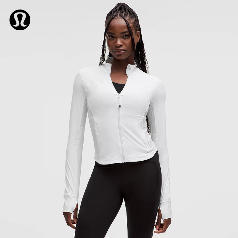Lightweight 女士轻盈版跑步夹克 防晒丨lululemon丨LW3FU5S - 实物图