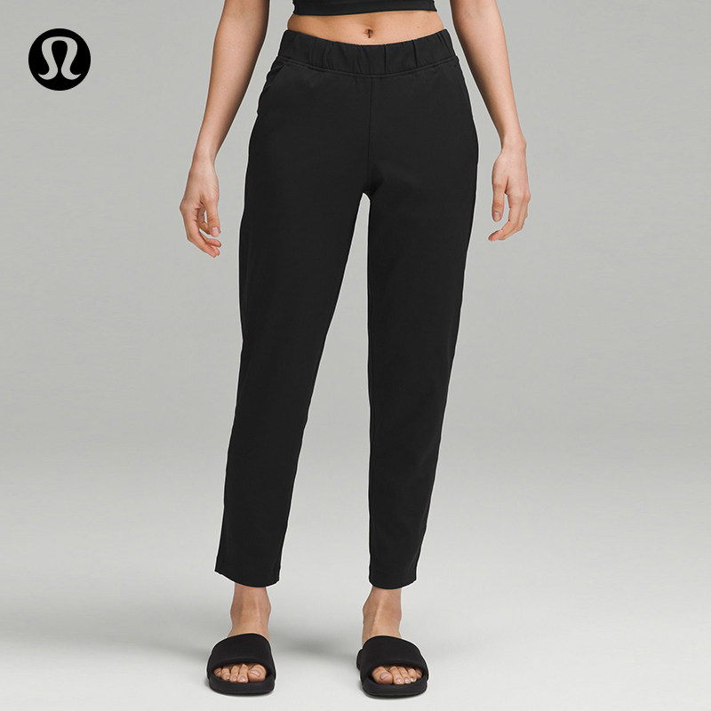Luxtreme™ 女士修身款松紧腰中腰长裤丨lululemon丨LW5GSVA