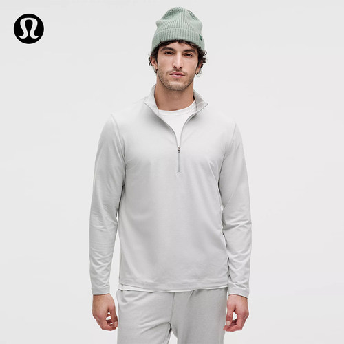 Soft Jersey 男士半拉链针织衫 芯吸丨lululemon丨LM3ES1S