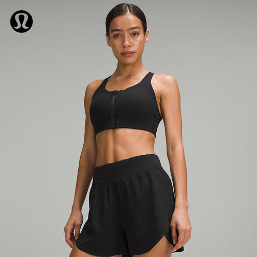 Energy女士高度支撑前拉链运动内衣丨lululemon丨LW2DQ5S