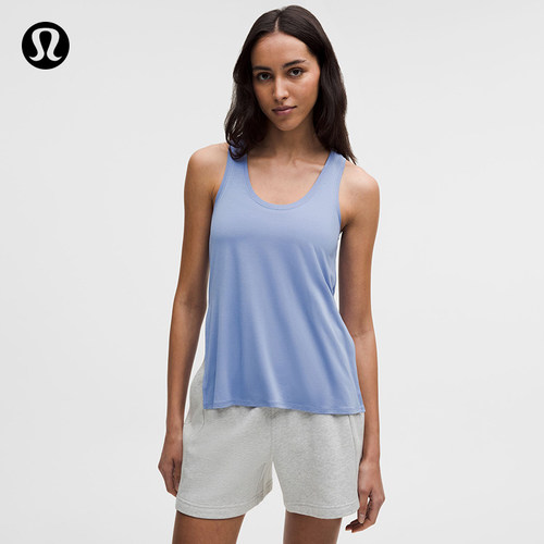 SilkyAppeal 女士下摆侧开口背心 速干芯吸丨lululemon丨LW1FESS