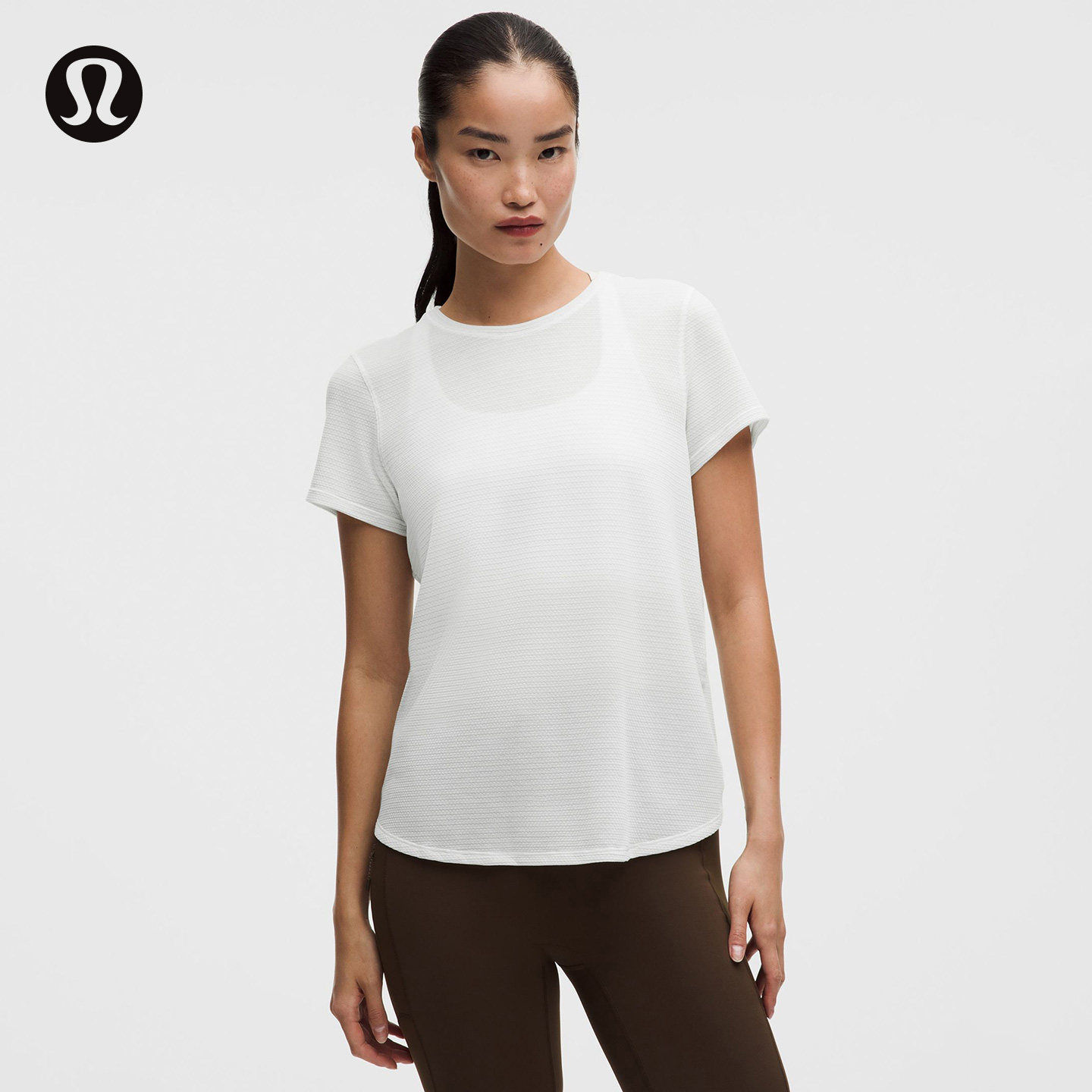 Fast and Light 女士运动短袖 T 恤丨lululemon丨LW3GCOS图片