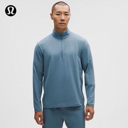 Soft Jersey 男士半拉链针织衫 芯吸丨lululemon丨LM3F45S