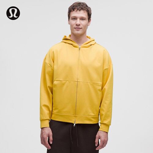 Heavyweight 男士高克重针织拉链连帽卫衣丨lululemon丨LM3HAFS