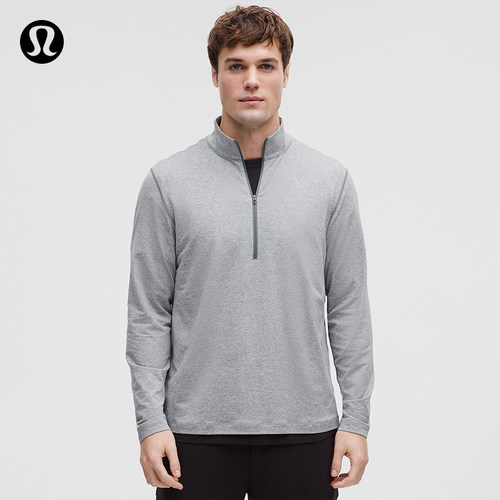 Soft Jersey 男士半拉链针织衫 芯吸丨lululemon丨LM3ES1S