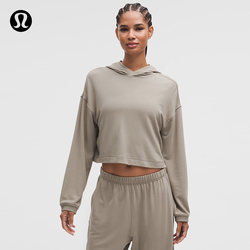 BeCalm 女士连帽衫丨lululemon丨LW3KDAS图片