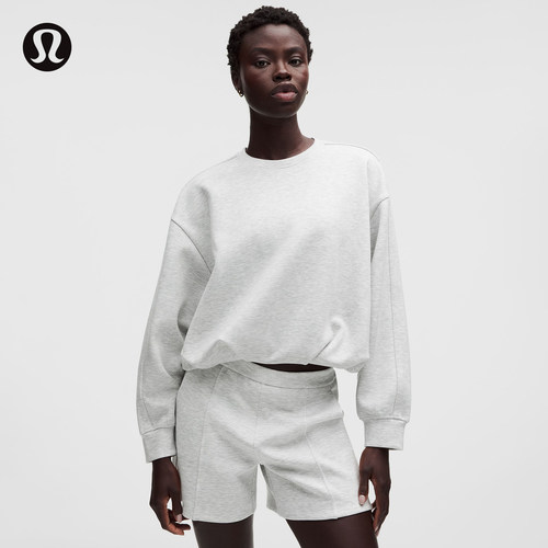 Smooth Spacer 女士超宽松剪裁圆领卫衣丨lululemon丨LW3LV4S