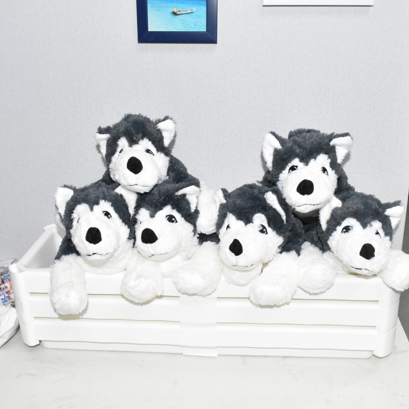 男女通用型哈士奇儿童靠垫玩具