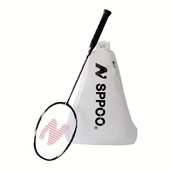 SPPOO羽毛球拍全碳素男女通用训练比赛攻防一体羽拍配背包