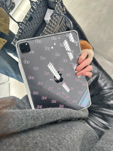 轻巧便携单底亚克力ipad保护壳