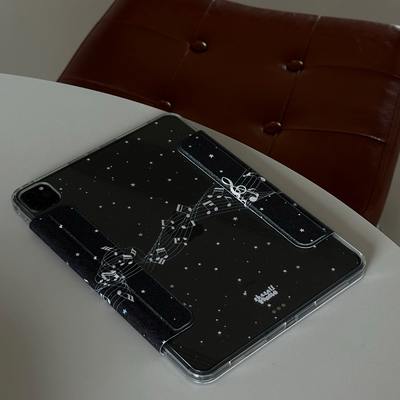 Shesell「音符」air8Y折亚克力iPad华为matepad保护壳磁吸拆分抗污有笔槽横竖可放