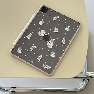 【特价清仓】Shesell「小小魔法」ipad磨砂亚克力保护壳pro防摔防弯曲airmini6单壳轻便air6新款