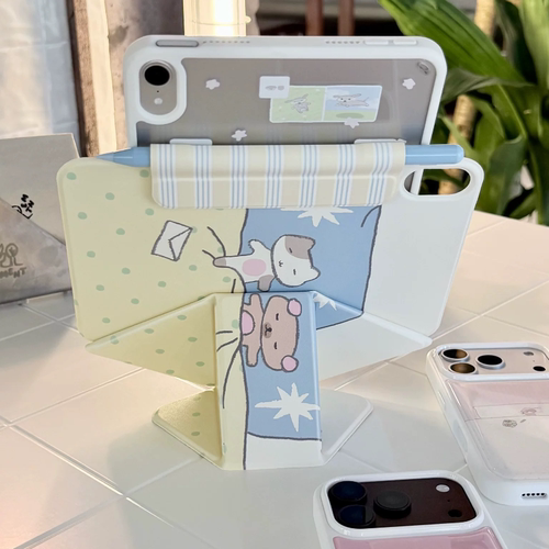 Shesell「睡宝」ipad增高多折磁吸双面夹保护壳适用2026款air保护套11代搭扣分离11寸