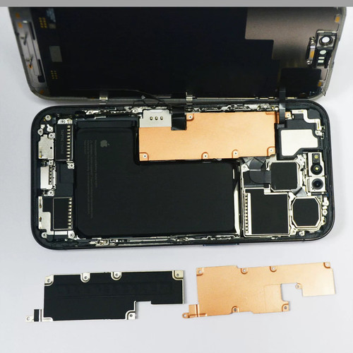 适用于iphone苹果14pro Max改散热改造导热凝胶石墨铜箔相变片