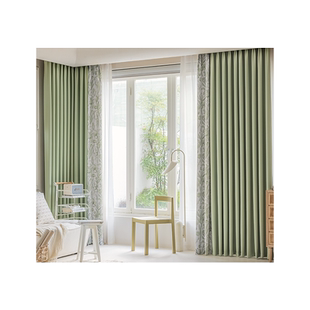 2026年新款遮阳布窗帘遮光卧室现代客厅全遮光防晒窗帘成品挂钩式