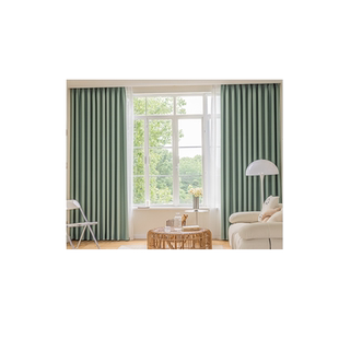 窗帘遮光卧室ins风避光防光特价隔热防晒100不透光挂钩式全遮阳布